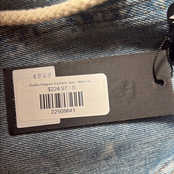 One Teaspoon Blue Relaxed Fit Jeans Soft Denim - Picture 3 of 5